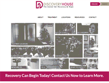 Tablet Screenshot of discoveryhouse.com